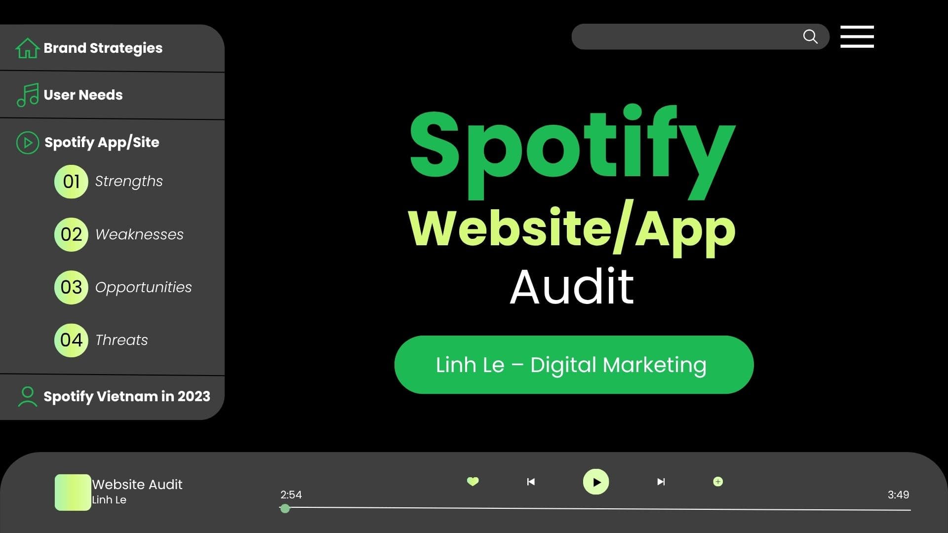 Auditing Spotify